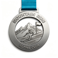 Médailles personnalisées de qualité supérieure pour les tournois sportifs, les championnats et les compétitions - Médailles de récompense sportives avec ruban coloré