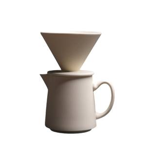 Ensemble de <span class=keywords><strong>cafetière</strong></span> en céramique écologique au design rétro avec <span class=keywords><strong>filtre</strong></span> à entonnoir pour café <span class=keywords><strong>filtre</strong></span> manuel - Product Image 5