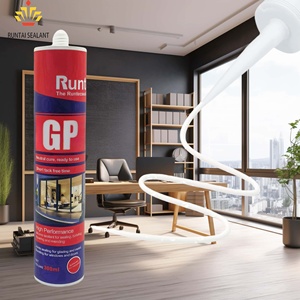 Mastic silicone transparent GP acétique à prise rapide, étanche aux UV, adhésif <span class=keywords><strong>de</strong></span> construction, colle pour verre, <span class=keywords><strong>calfeutrage</strong></span> pour fenêtres et portes - Product Image 6