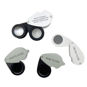 Identification Tools Foldable Chelsea Jadelite Glass Filter Jewelry Loupe <strong>Tester</strong> - Product Image 2