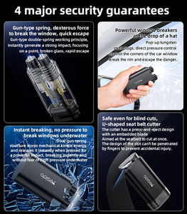 Yesido C248 pointe de marteau en acier au tungstène Base adhésive magnétique marteau de sécurité pour l'évasion - Product Image 3