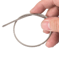 Câble métallique en acier inoxydable sans fin personnalisé 316L 304L 904L Grades EN Traitement de coupe standard pour élingue