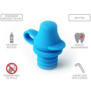 Adaptador de Boquilla de Silicona para Botella, Portátil, Antiderrames, para Niños de 2 a 4+ Años, Modelo LM25093, Marca LM - Product Image 3