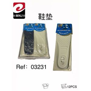 Solette Sportive Ammortizzanti Mnj, Confezione da 12 Pezzi, Taglia 39-40 - Product Image 3