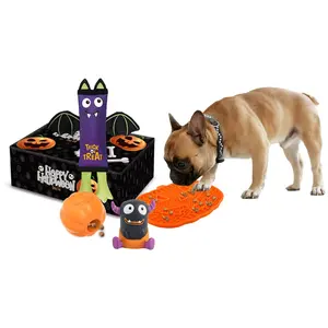 AFPWholesaleマルチハロウィンフェスティバルデザインペット犬猫おもちゃ犬きしむ噛むおもちゃロープ噛むおもちゃ猫ティーザーワンドプレイ用