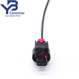YB Konnektörü 1-1924067-1 2 Pin Siyah Kablo Demeti Konnektörü, B66A2, CE2282, Tyco/AMP/TE Connectivity/AMP 11924 ile uyumlu - Product Image 2