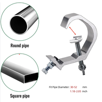 Lampe de scène Crochet Pince Fit Tube OD pour (30-52)mm Truss Clamps pour Par Moving Head Light DJ Lighting