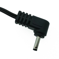 22AWG * 2C UL2468 2M DC 3.5*1.35 prise à angle droit vers 12V câble de prise de cigare 2A fusible chargeur allume-cigare de voiture
