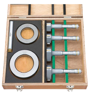 Mitutoyo 368-914 Gamme de mesure 50-100 mm Graduation 0,005 mm Ensemble de micromètres intérieurs à trois points à têtes non interchangeables - Product Image 2