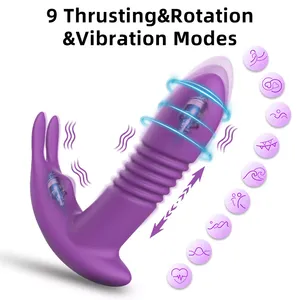 Galance Draagbare G-Spot Clit <span class=keywords><strong>Vibrator</strong></span> Dildo Thuring Massager Volwassen Seksspeeltjes Voor Vrouwen - Product Image 2