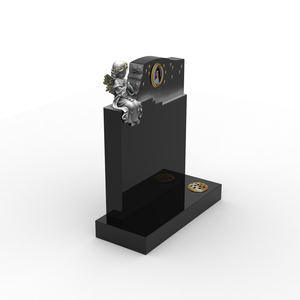 Foto de porcelana personalizada, monumento Pierre Tombale, Ángel llorón, piedra natural, lápida de granito para <span class=keywords><strong>bebés</strong></span> - Product Image 2