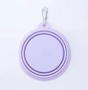 Bol pour animaux de compagnie écologique et portable, design pliable pour les distributeurs d'eau et de nourriture en plein air pour chiens et chats - Product Image 6