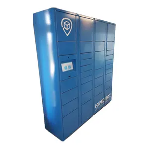 Smart postal locker system for post offices, electronic lockers for sale