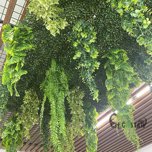 Hot Sales Indoor und Outdoor Künstliche Hänge pflanzen für die Deckende ko ration Wandbehang Vine Grass Pflanzen wand für Hochzeiten - Product Image 3