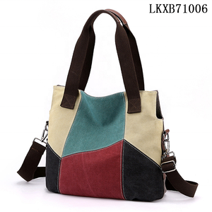 <span class=keywords><strong>TIKTOK</strong></span> Amazon Offre Spéciale Haute Qualité Femmes Toile Mode Antique Sac à Main Sac à Bandoulière Grande Capacité Sac de Messager Vente en Gros - Product Image 3