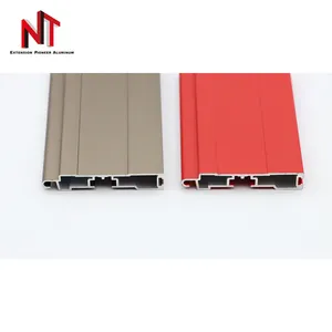 NUOTUO aluminum 6063 profiles aluminum extrusion profile door aluminum rolling door shutter slats profile