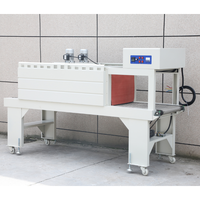 Machine d'emballage sous film rétractable semi-automatique pour bouteilles d'eau en plastique PE