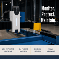 Machine laser à fibre CNC robuste avec refroidissement par eau et contrôle Cypcut pour la découpe de tôles d'acier et de profilés métalliques de grand format
