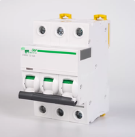 Disjoncteur miniature Schneider IC65N 2P 1A Courbe C, déclenchement thermique-magnétique, protection contre les surcharges et les courts-circuits, contrôle industriel