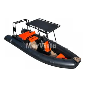 RIB 5.8m Luxury PVC Inflatable Rowing Boat yacht for Sale