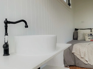 Conteneur maritime en acier 20HQ 40 pieds, appartement/hôtel <span class=keywords><strong>studio</strong></span> avec 1 toilette, panneau sandwich respirant, design postmoderne - Product Image 6