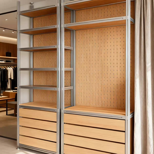 מדף מתכת כבד ועמיד של ליביי, מדף עצמאי לחנות נוחות, חנות קוסמטיקה - אחסון סיטונאי - Product Image 4