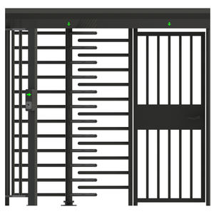 Il s'agit d'une combinaison de tourniquet pleine hauteur et de porte latérale, le passage de la porte latérale est large pour les personnes handicapées et les chariots. - Product Image 3