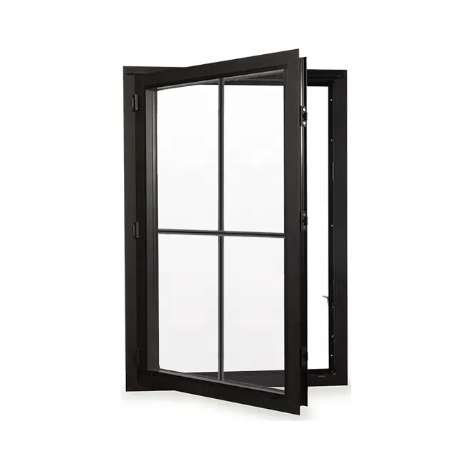 Les fenêtres de qualité supérieure Grande fenêtre isolée à rupture thermique à inclinaison intérieure