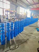 Pompe submersible pour puits profond modèle QJ175, 40m³/h, grand débit et haute pression, pour l'irrigation, personnalisable