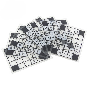 <strong>Alphabet</strong> Prediction Magic Cards Mentalism Trick ESP Letter Prediction Card Close up Magic Toy for Kids Adults - Product Image 1