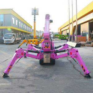 מנוף זחלילי חשמלי מיני עכביש 8 טון עם תו תקן CE, מסגרת בטיחות כתומה, גובה הרמה 20 מטר, רדיוס סיבוב קצר, 1-2 טון, 10 טון - Product Image 1