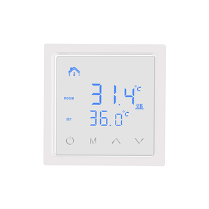 Controlador de temperatura inteligente MH1828A, pantalla LED táctil, controlador de calefacción NTC <span class=keywords><strong>Digital</strong></span> para calefacción de suelo - Product Image 1
