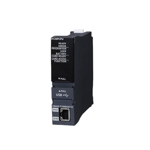 R120PCPU PLC Module <b>Ethernet</b> Communication IQ-R Series 10BASE-T 100BASE-TX <b>USB</b> Interface - Product Image 1