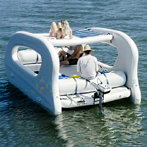Salón <span class=keywords><strong>de</strong></span> fiesta, barco eléctrico, alimentado por el <span class=keywords><strong>sol</strong></span>, Bateau Gonflable Electrique, Pontón, casa Solar plegable, barco inflable <span class=keywords><strong>de</strong></span> pesca - Product Image 5