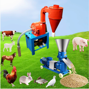 Petite ferme Mini maison volaille poulet cochon Animal broyeur Machine extrudeuse alimentation granulés herbe Grain vis pour Animal alimentation - Product Image 1