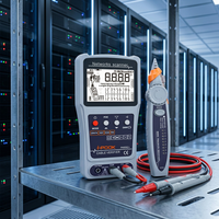 Herramientas Portátiles para Técnicos de Redes, Localizador de Fallas de Cable I-POOK RJ11 y RJ45 PK655C+ con Pantalla LCD, Protección IP65