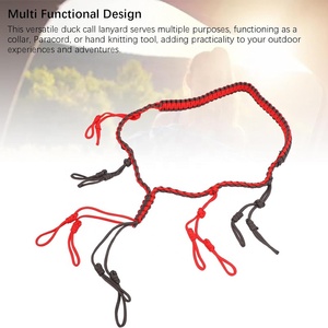 Có Thể Điều Chỉnh Trọng Lượng Nhẹ Camo/Màu Sắc Tùy Chỉnh Nylon Vịt Cuộc Gọi Dây Buộc 12 Có Thể Tháo Rời Vòng Bền Trò Chơi Cuộc Gọi Săn Bắn Phụ Kiện - Product Image 2
