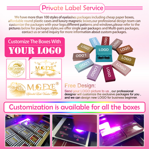 ขนตาปลอมทำจากผ้าไหมสังเคราะห์ขนมิงค์3D แบรนด์ตามสั่ง - Product Image 6