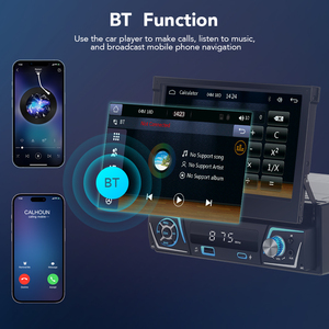 Qualité exceptionnelle, prix splendides, autoradio 1 Din avec écran tactile Android 7 pouces, navigation GPS universelle IPS WINCE - Product Image 3