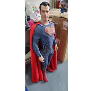 Statue de super homme en fibre de verre grandeur nature - Product Image 6