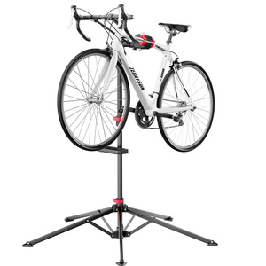 Support d'entretien de vélo en acier réglable et peu encombrant OEM 2025: support de travail pliable pour vélo pour un rangement compact - Product Image 3