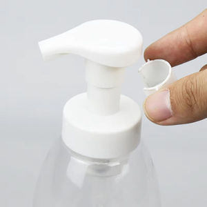 Số lượng lớn 250ml trong suốt PP bơm cap không có không khí bơm lại container Trắng Pet mỹ phẩm làm sạch bọt chai cho chăm sóc da sản phẩm - Product Image 5