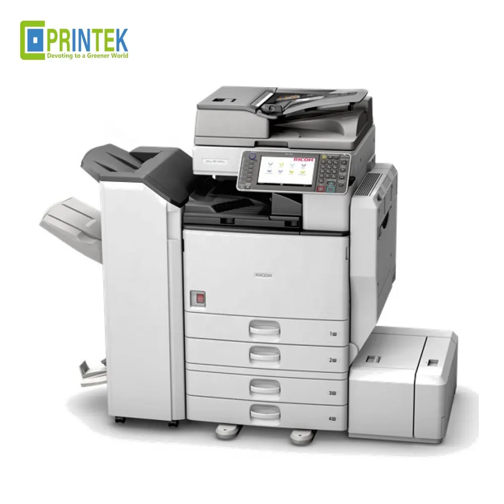 Photocopieuse couleur grande machine à copier pour imprimante RICOH Aficio MP C4503 5503 avec finisseur de livret