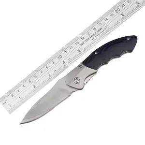Survival G10 Handle OEM Damascus Folding knife