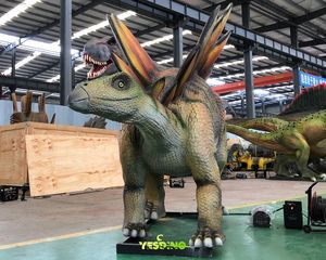 Modelo de Dinosaurio Realista, Estegosaurio Animatrónico, Dinosaurios Eléctricos Personalizados para Entretenimiento Infantil - Product Image 4