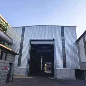 Bâtiment industriel préfabriqué en structure acier résistant aux intempéries pour atelier/entrepôt - Product Image 1