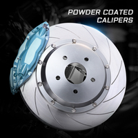 F40 Set kaliper rem cakram depan, Kit rem besar sistem rem otomatis untuk BMW E93 E46 E87 E86 E90 E91 E60 E61 harga rendah kustom