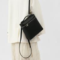 2025 sac à dos pour femmes en PU de grande capacité de style coréen sac à bandoulière en forme de boîte à lunch pour dame