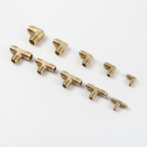 Conexiones en T de latón con rosca macho de 6-16 mm para conexiones de plomería de aire acondicionado - Product Image 4