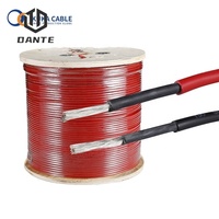 Solarstrom-Gleichstrom kabel 4MM 6MM 10MM 16MM 25MM 35MM XLPO Isoliertes verzinntes Kupfer-Solardraht-PV-Kabel